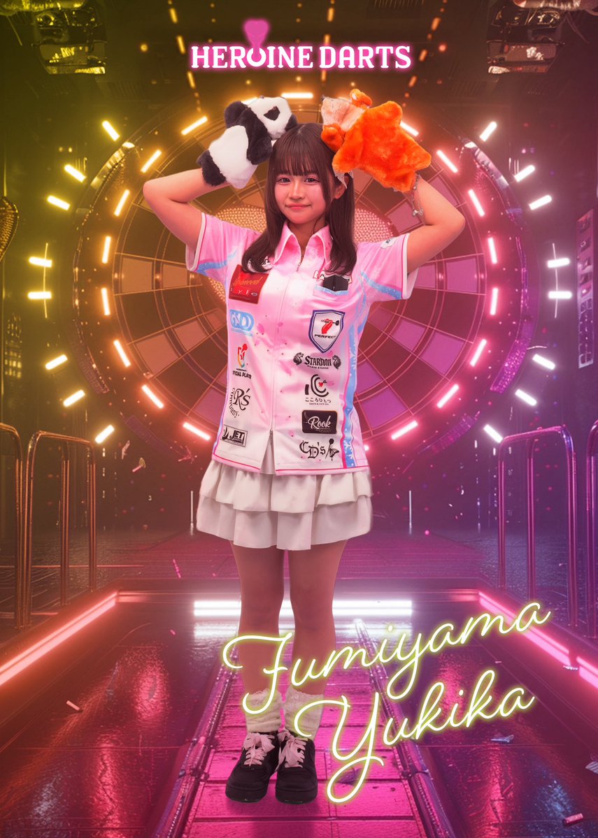 HEROINE DARTS / ヒロインダーツ tweet media
