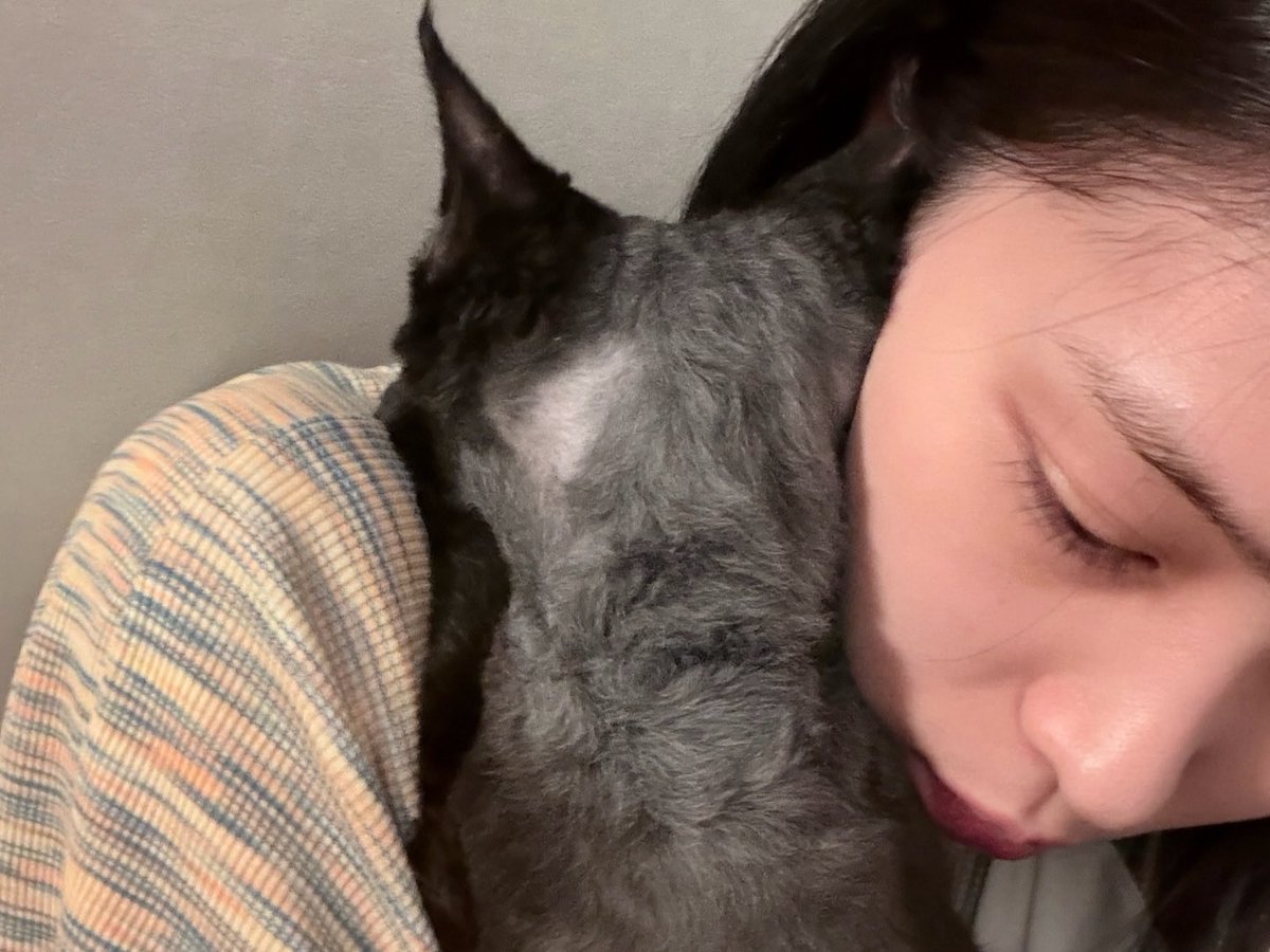 本來是椰子樹各有一件的衣服 但因為真真看起來很想要 還一直摸摸袖子軟綿綿的地方 所以小志就買了一件當生日禮物送給真真 還說看到真真很喜歡 幾乎要當成睡衣穿的樣子很開心 叮咚豪可愛🥺🥺🥺🥺🥺