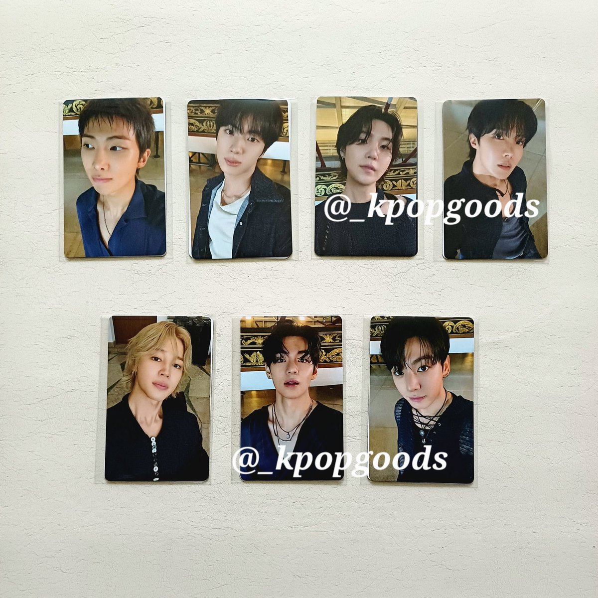 BTS방탄 Goyang Concert
weverse shop pick-up poca

▪️7pcs 1set 13.0
▪️only photocard
▪️ defect check✖️
▪️on hand 

Arirang selfie pc LD luckudraw Album arirang rm Jin suga J-hope Jimin V JK sell proxy wts
고양 아리랑 콘서트 위버스 현장 픽업 포카 포토카드 양도 셀포 미공포 셀피