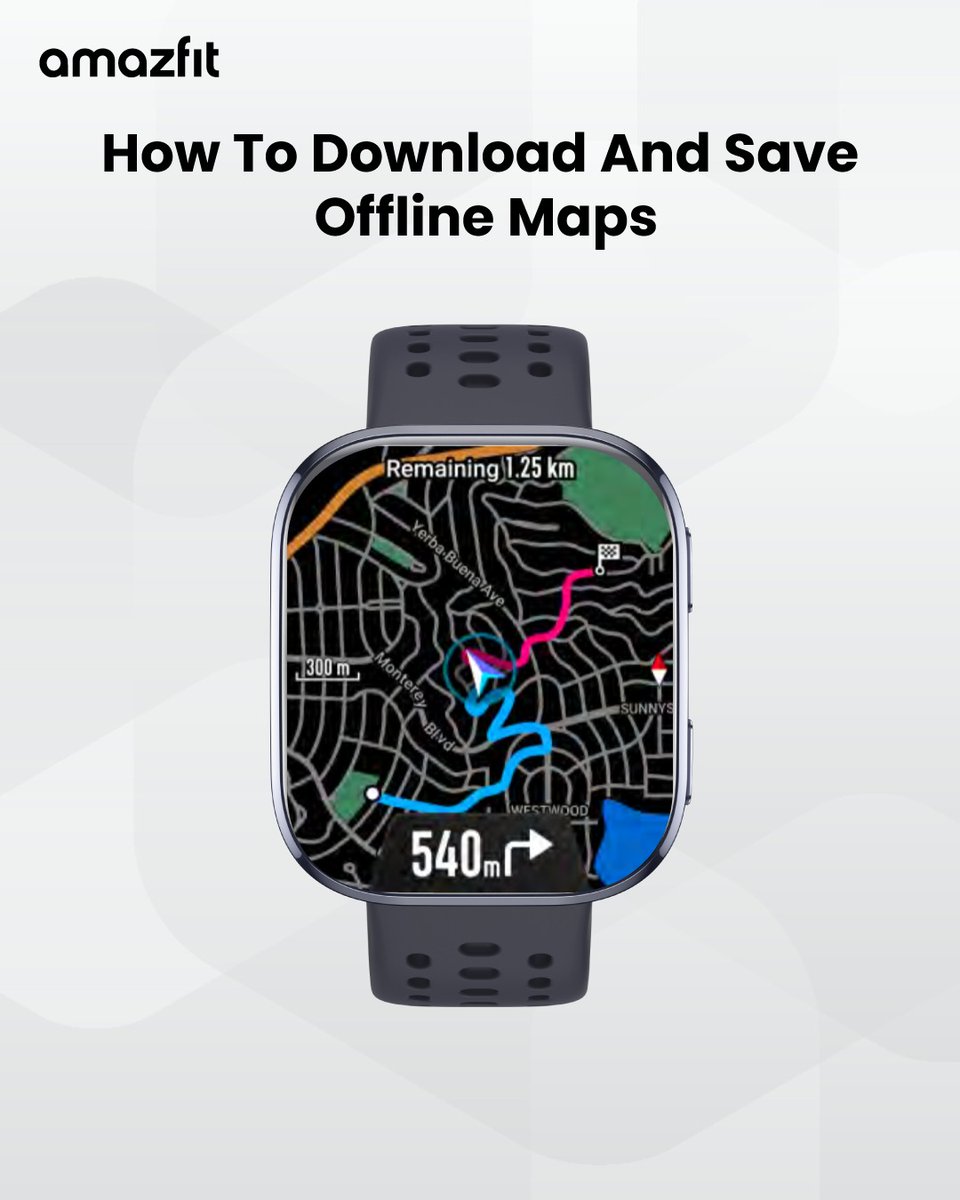 AmazfitIN's tweet photo. Your journey doesn’t pause for network bars.

Save maps offline and move with confidence, every step, every turn.

Checkout all Amazfit watches on https://t.co/S3Wy4EOQgU
#Amazfit  #OfflineNavigation #Smartwatch #ExploreMore  #StayConnected #RouteReady https://t.co/5A54BmrZRg