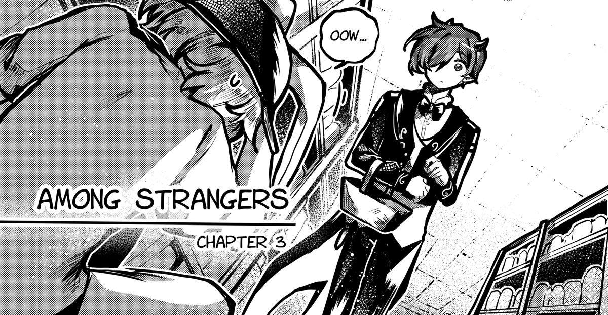 Machibarusu's tweet photo. This week... discover Chapter 3 of 𝙅𝙤𝙚𝙙𝙚𝙣𝙨𝙤𝙣!

In 𝘼𝙢𝙤𝙣𝙜 𝙎𝙩𝙧𝙖𝙣𝙜𝙚𝙧𝙨, Helreka is faced with a tough situation. https://t.co/sXk5JlSuoA