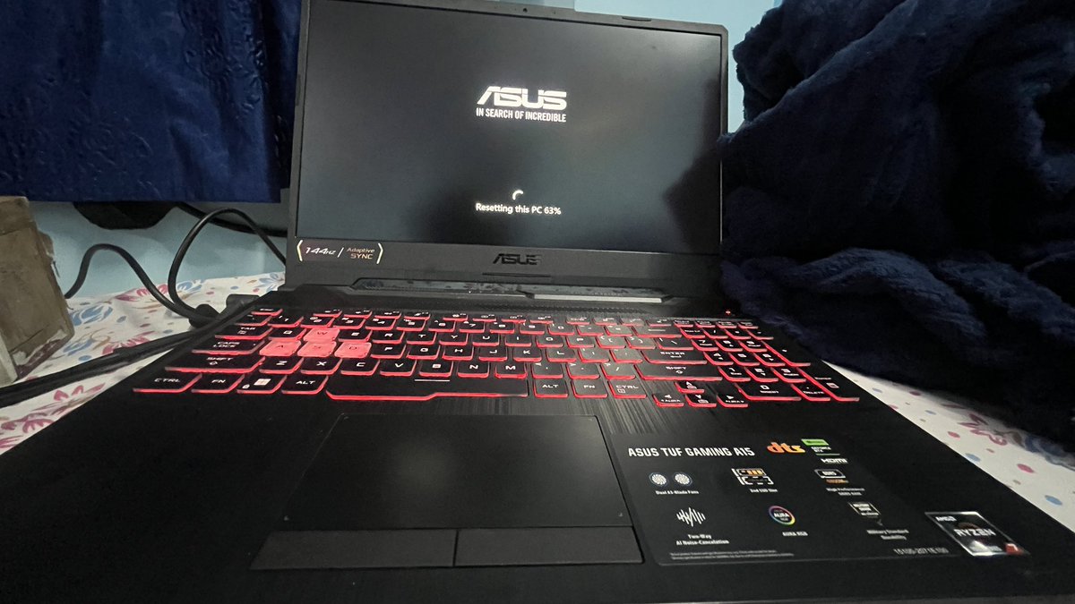 mrprincevlogs's tweet image. The ASUS TUF A15 is a defective product. My 70k is down the drain because of constant Wi-Fi failure. This is a disgrace to your brand name. Fix my laptop ASAP or I will make sure everyone knows about this hardware failure. @ASUSIndia @ASUS @ASUS_Support #AsusService #QualityFail