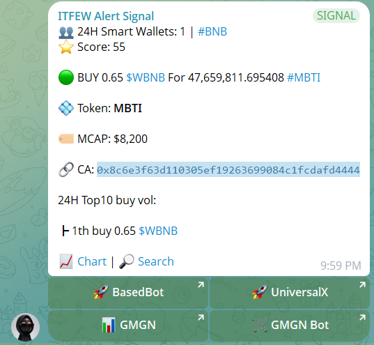 deKingKev's tweet photo. $MBTI 8k -> 450k
0x8C6e3f63d110305ef19263699084c1fcdAFD4444
Same narrative $SBTI

$BM 11k -> 1.5M
0xc5e21ce6f807a6D97429eD0Aaac1Cc73f819FFfF

CZ just liked a project turning his life into a film
Smart money was already there before the comment
That’s the edge — spotting it early, not after CZ reacts

https://t.co/xSIVZJeFfb

Free trial bot: https://t.co/bh0c4VTiW5