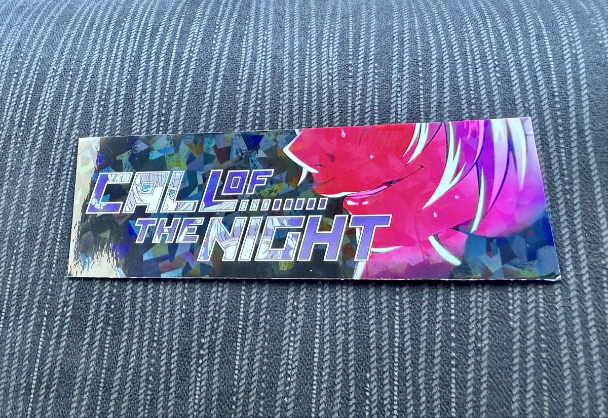 #よふかしのうた
#七草ナズナ
箱ステできた！！！ホログラムだから良き✨