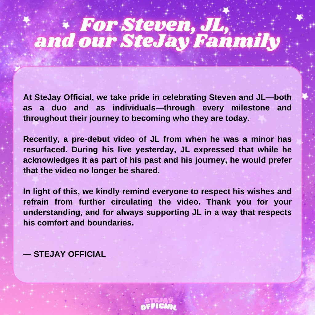 STEJAY Official tweet media