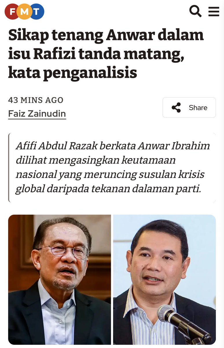 Faizal Rahman tweet media