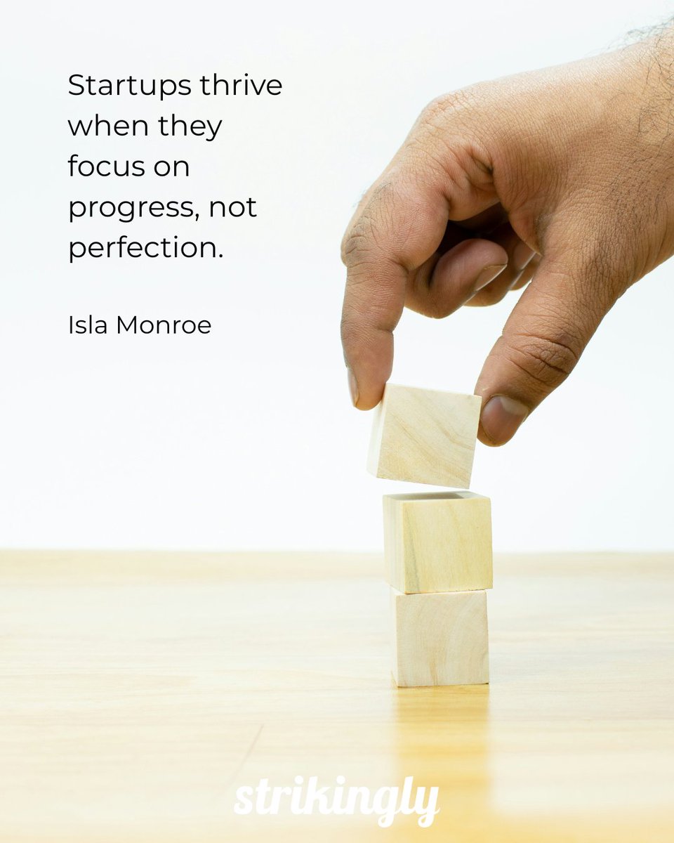 Strikingly tweet media