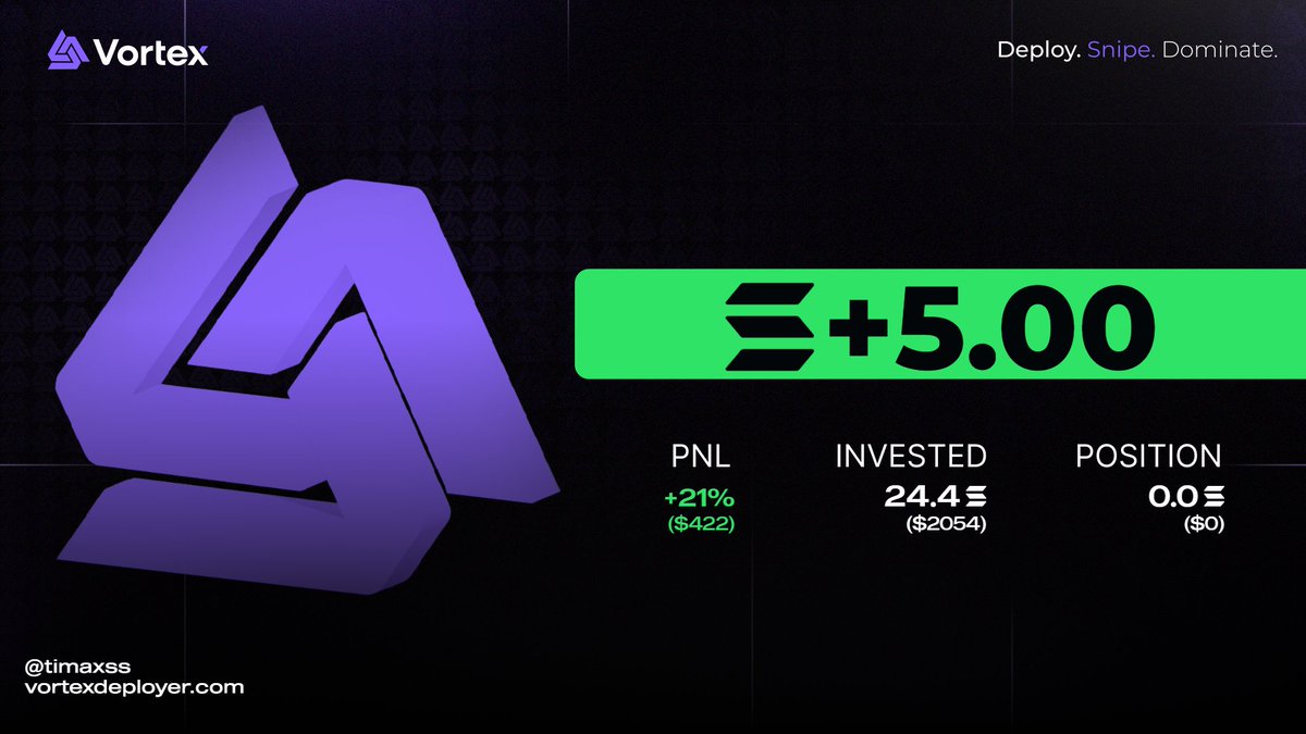 Vortex Deployer tweet media