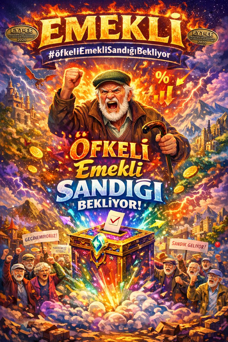 Önce 𝐇𝐀𝐘𝐀𝐋" lerimizi öldürdünüz,
Sonra 𝐇𝐀𝐘𝐀𝐓 " larımızı söndürdünüz,
Neşe, huzur, mutluluk yalan oldu,
Ülkeyi tımarhaneye döndürdünüz !
𝐇𝐀𝐘𝐀𝐓 ile 𝐇𝐀𝐘𝐀𝐋 arasındaki tek fark" 𝐓𝐋 "dir. 
<a href="/RTErdogan/">Recep Tayyip Erdoğan</a> <a href="/isikhanvedat/">Prof. Dr. Vedat Işıkhan</a>
#öfkeliEmekliSandığıBekliyor
#5000KısmiSandıkDiyor