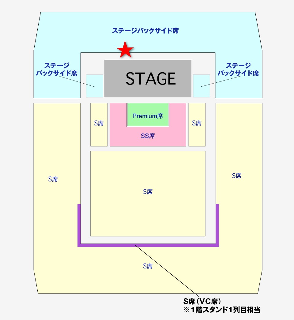 hazumusekairiko's tweet image. ビーパのステージバクサイは、真後ろの最前列！！！
#Bz
#FYOPPlus