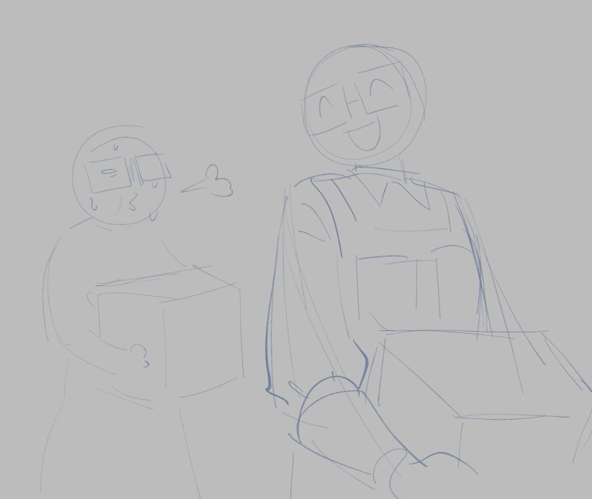 vilebeholding's tweet image. I was gonna draw blu and yellow but then i got lazy