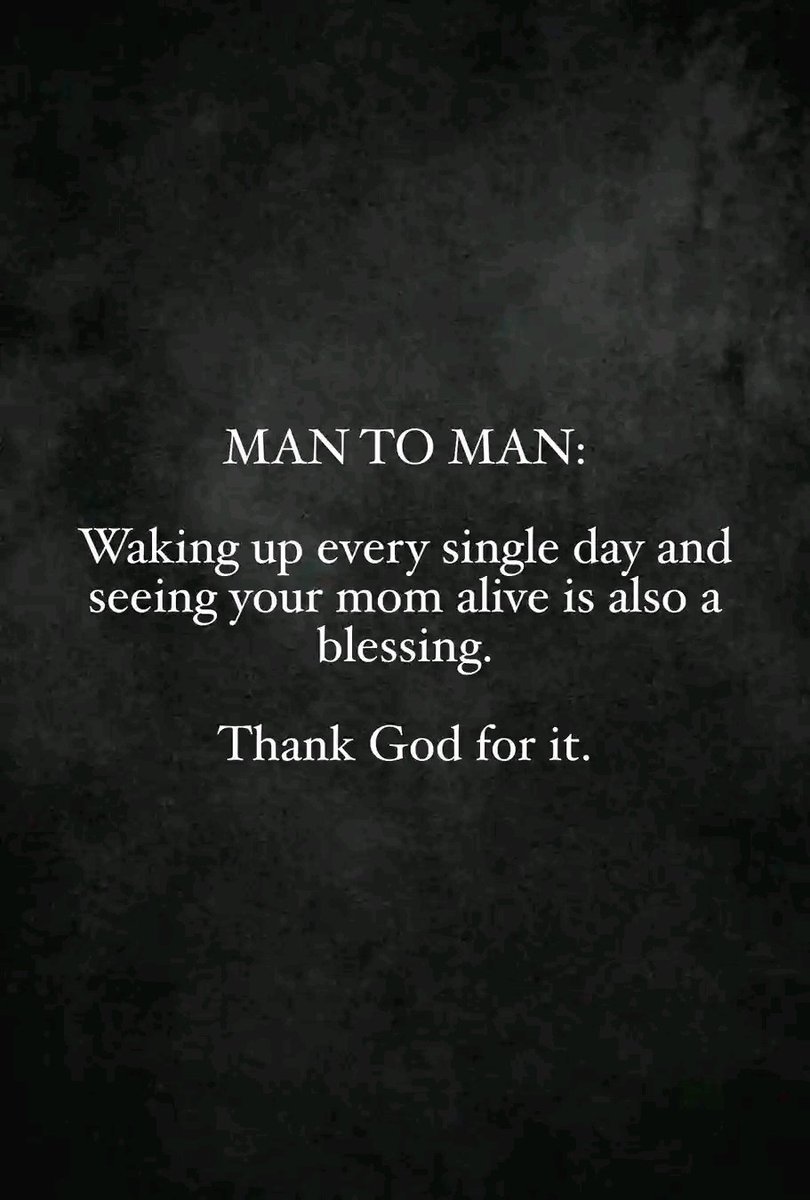 sarwisdomsoft's tweet photo. It's indeed a great blessing waking up to see your mom alive. https://t.co/92idDvVlWf