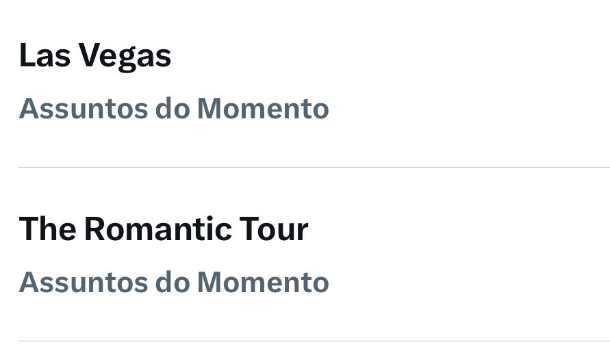 BrunoMarsAccess's tweet image. #brunomars e ‘The Romantic Tour’ estão entre os assuntos mais comentados do twitter.
