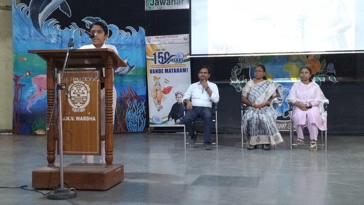 jnvwardha's tweet photo. PM Shri Jawahar Navodaya Vidyalaya Wardha celebrated "Krantijyoti Jyotiba Phule Jayanti" https://t.co/DnMJaoiJSZ