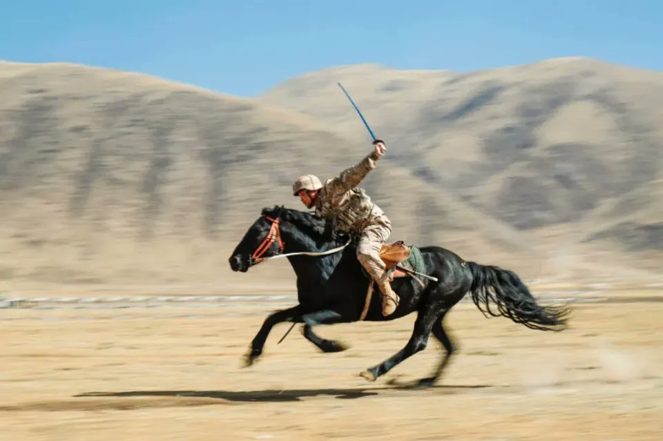 The PLA does cavalry.