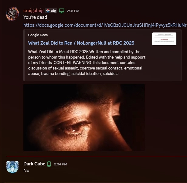 Dark Cube tweet media