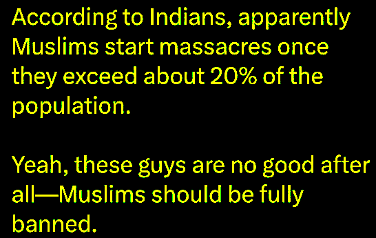 PATRIOTS...
THE TIME TO ADDRESS THE MUSLIM INVASION OF AMERICA IS NOW, BEFORE THEY GET TOO MASSIVE TO STOP THEIR SAVAGE MANIFESTATIONS THEY ALWAYS RESORT TO.