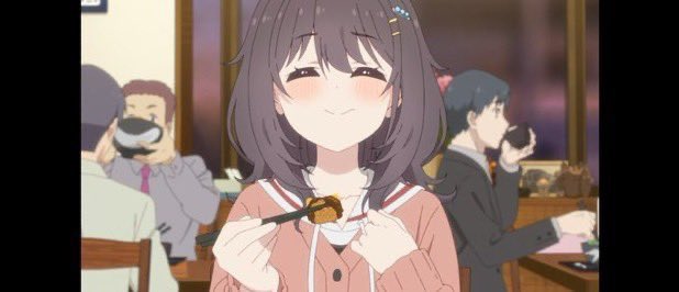 女の子たちの私服が季節ごとにあったりローテ組まれてたりして、貰ったプレゼントを次の回で身につけてたりもして、生きてることをちゃんと感じられたのが良かったな
陰影の表現際立つ美術も唸った
いっちゃん良かったのは美味そうに飯を食うまこちゃんなんですけどね、好き好き大好き
可愛すぎか〜？