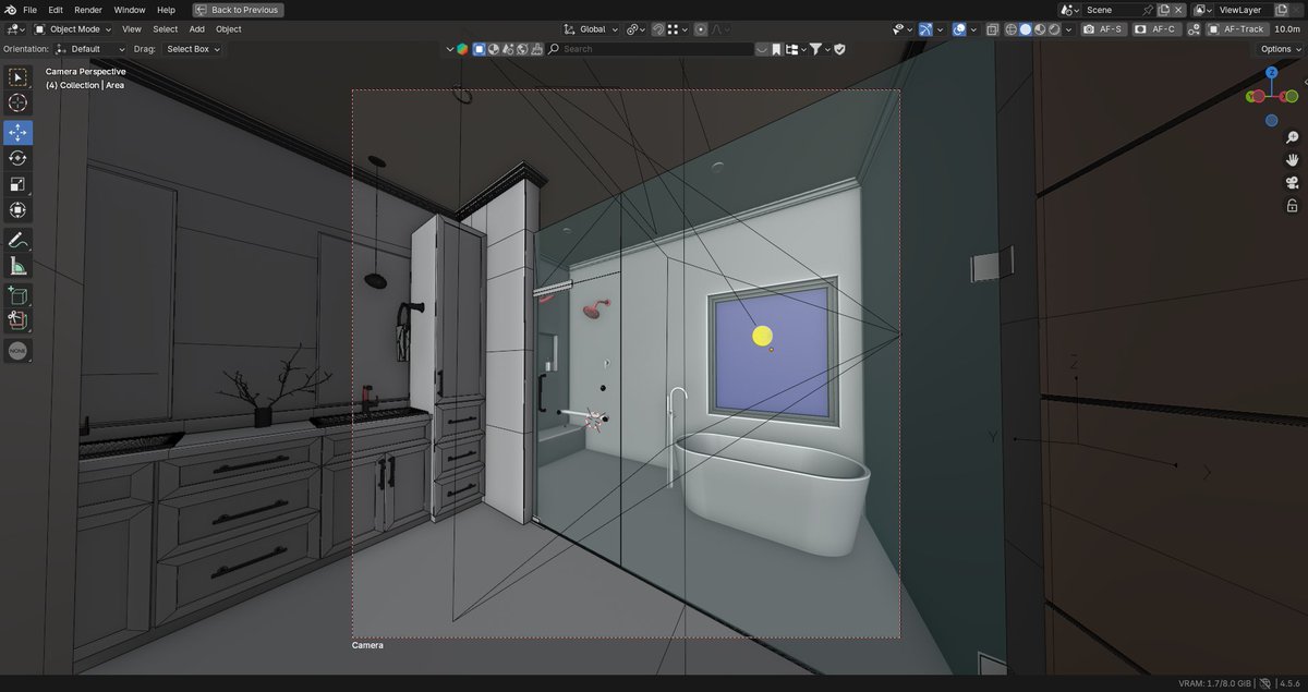 sayedkpi92's tweet image. Interior Design working  #Blender #Freelane #interior