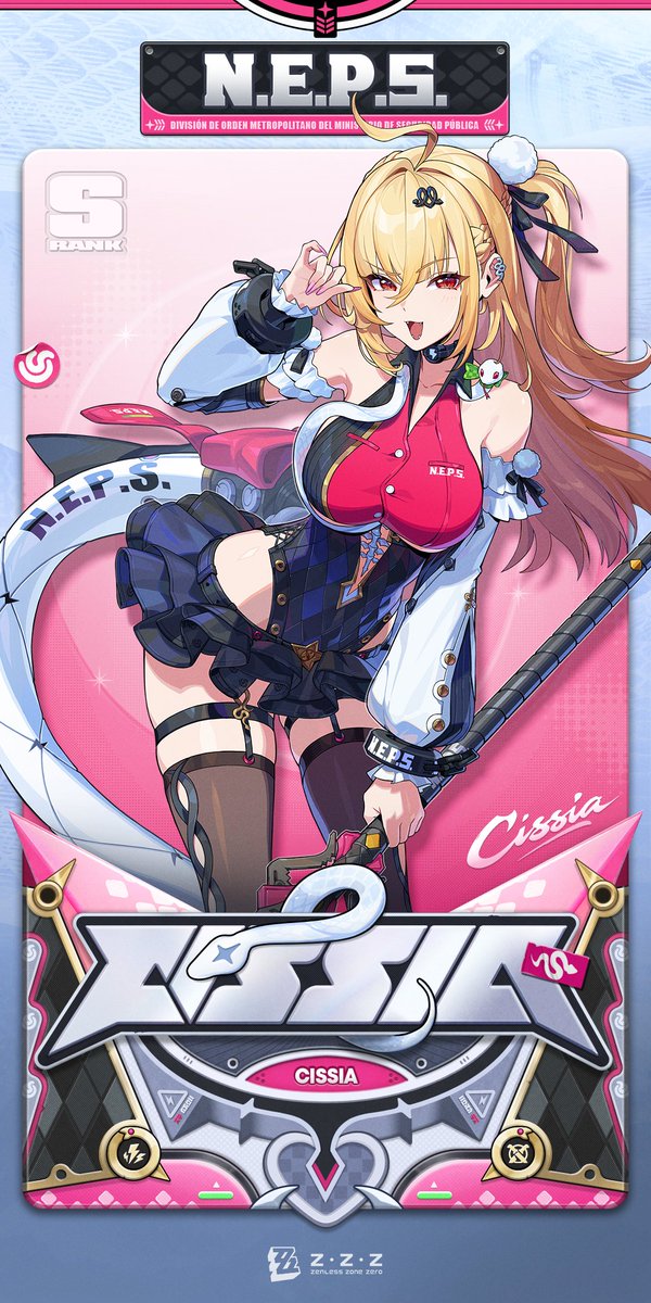 ZZZ_ES's tweet image. Mecánicas de agente: Cissia

La actualización está a punto de finalizar...
El registro de datos de combate de la agente Cissia se ha almacenado en la base de datos. Análisis de la información principal completado. Ya puede consultar los datos.
«Puedo sentirlo, los ratoncitos