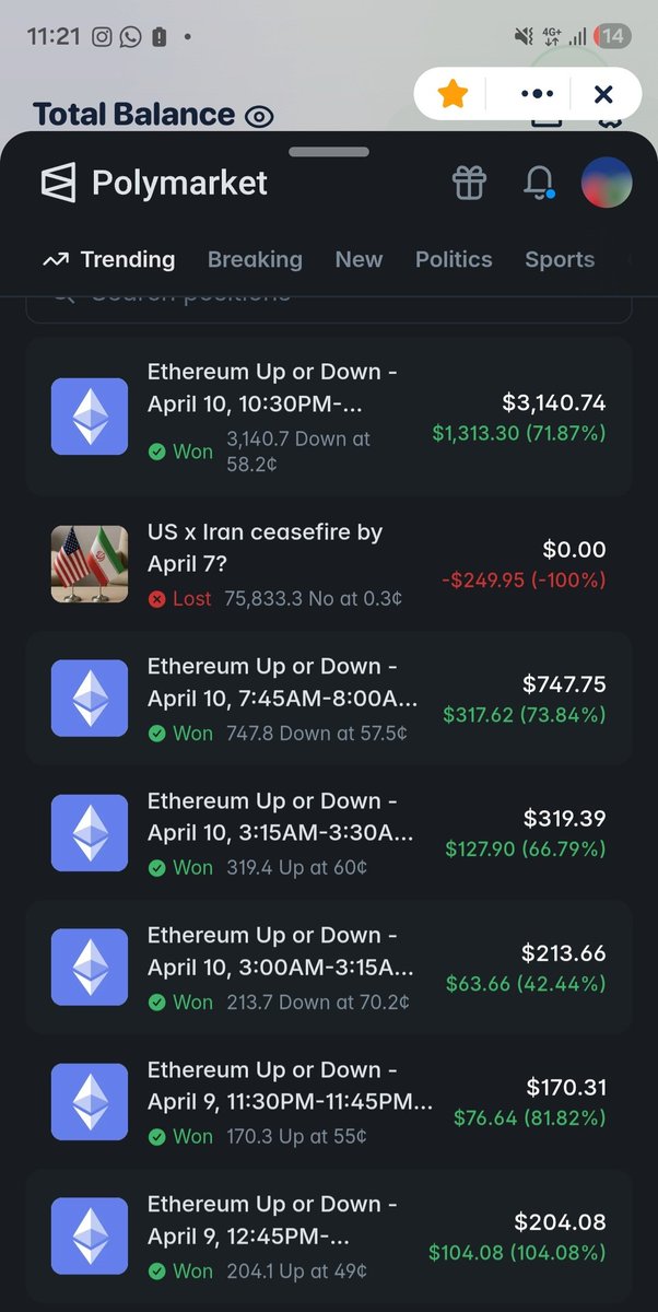 rekttdotsei's tweet photo. Too many Polymarket larpers on CT. Here's some real ones bij

$POLY https://t.co/YC0myRezwT