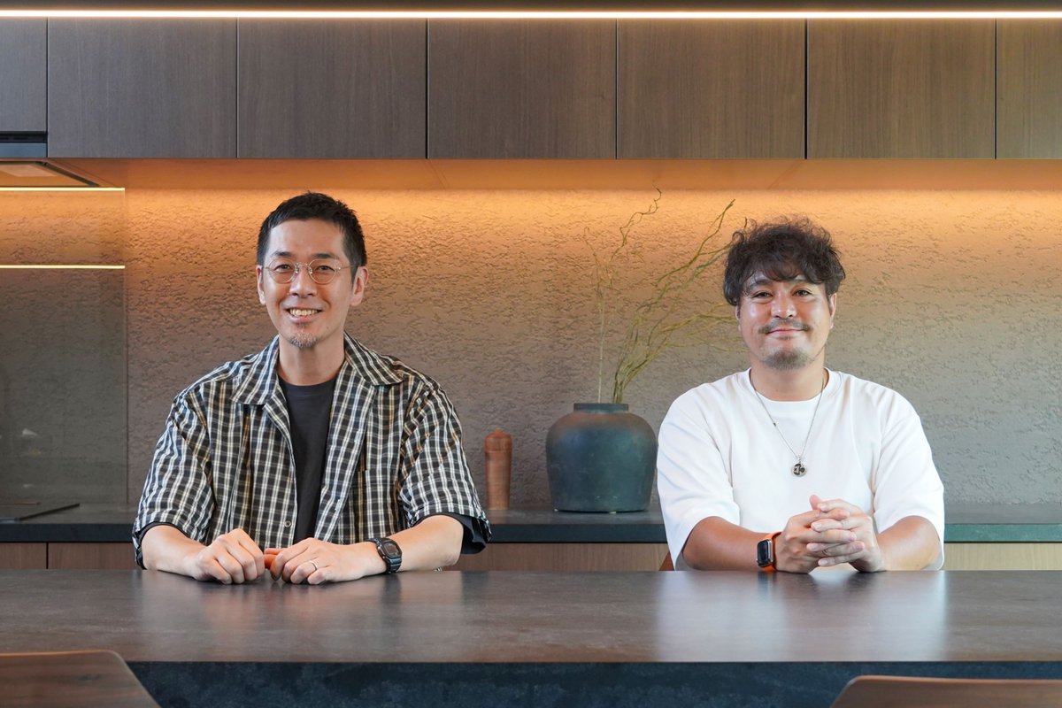 taiko_architect's tweet photo. 【家の話をしよう-専門家との対談更新】

こんにちは、タイコーアーキテクトです。

D-works株式会社 山下社長と弊社代表羽柴の対談記事をウェブサイトに掲載しています。
詳しくは下記リンクよりご覧ください。

🔗https://t.co/jP96JaOiZV https://t.co/VWlbIjV0jb