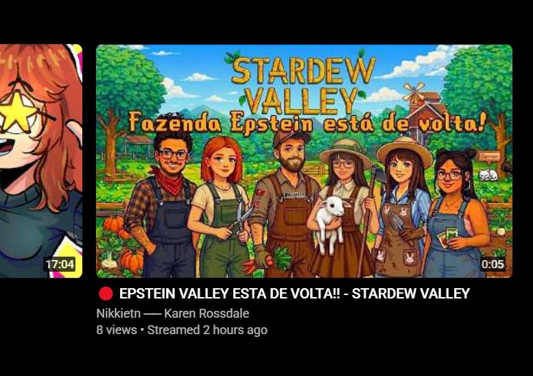 Thomas_2M's tweet photo. o conteudo que o youtube me recomendou quando eu acabei de ver um vídeo https://t.co/DGDch8QjAS
