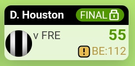 Nerds4lifeSC's tweet image. Only approximately 35 hours to go before I can rage trade this error out of my side to literally anyone else 😡 #SuperCoach