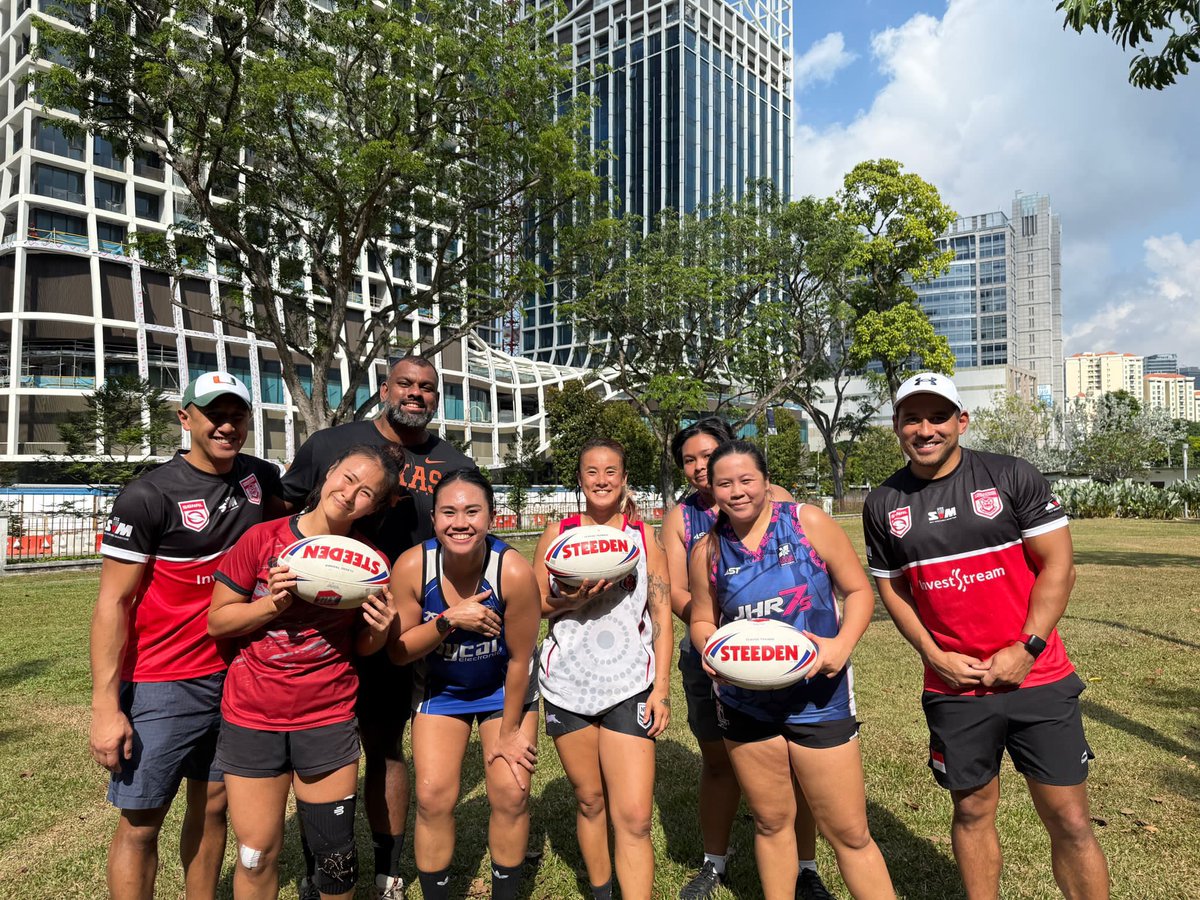 singaporenrl's tweet image. While the Men’s team will chase ranking points, the tour to Vanuatu also features a landmark moment for women’s sport with the Singapore Sunbirds embarking on their inaugural development tour.

sgnrl.sg/singapore-sets…

#RugbyLeague #Singapore #Vanuatu