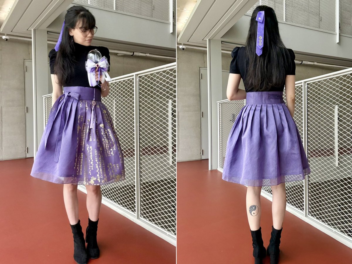 防弾少年団(BTS) - BTS　SkirtスカートS Today, I'm goin' hooligan 🖤 #방탄소년단 #BTS