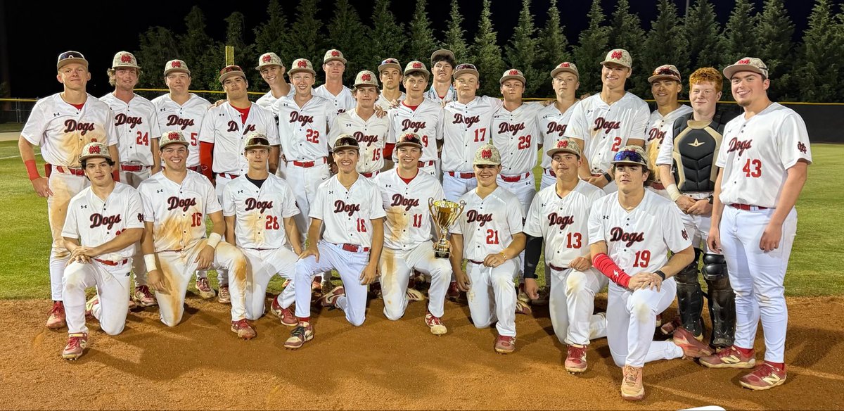 hudson_reed11's tweet photo. Morgan 2026 Region 2AA Champs! 
HomeRun #12. 
Friday night Baseball! 
#GoDogs! 
@MOCO_BSB https://t.co/JMczkPZlOF