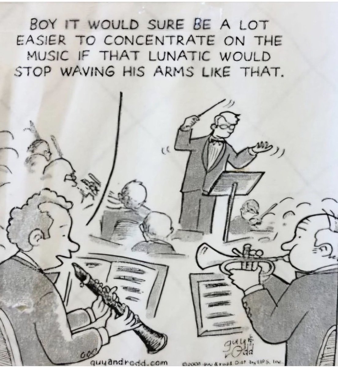 playinglesshurt's tweet image. #jokeoftheday just another #conductor joke! #music
