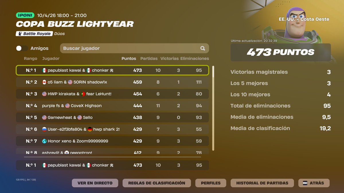 papi_blast's tweet image. 🥇 top 1 ez skin lol @ChickenItzaa 
dejaremos de jugar antes porque tenemos que hacer vod review #grind #fncs #winners