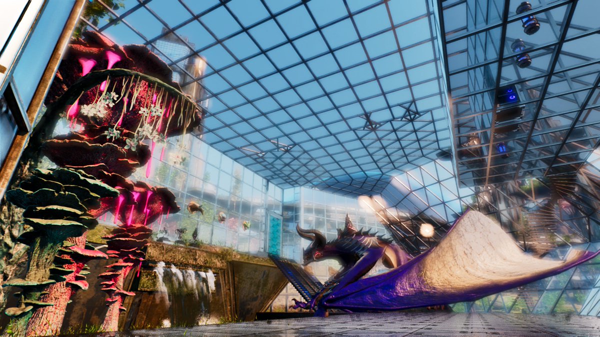 AoiShibafu_ARK's tweet image. 何もなかったエクス拠点外側が
いつのまにか見違えるように🤩
恐るべし建築士の行動力🫨

っていうかキレイ✨️

#ARK #ASA 
#ARKSurvivalAscended