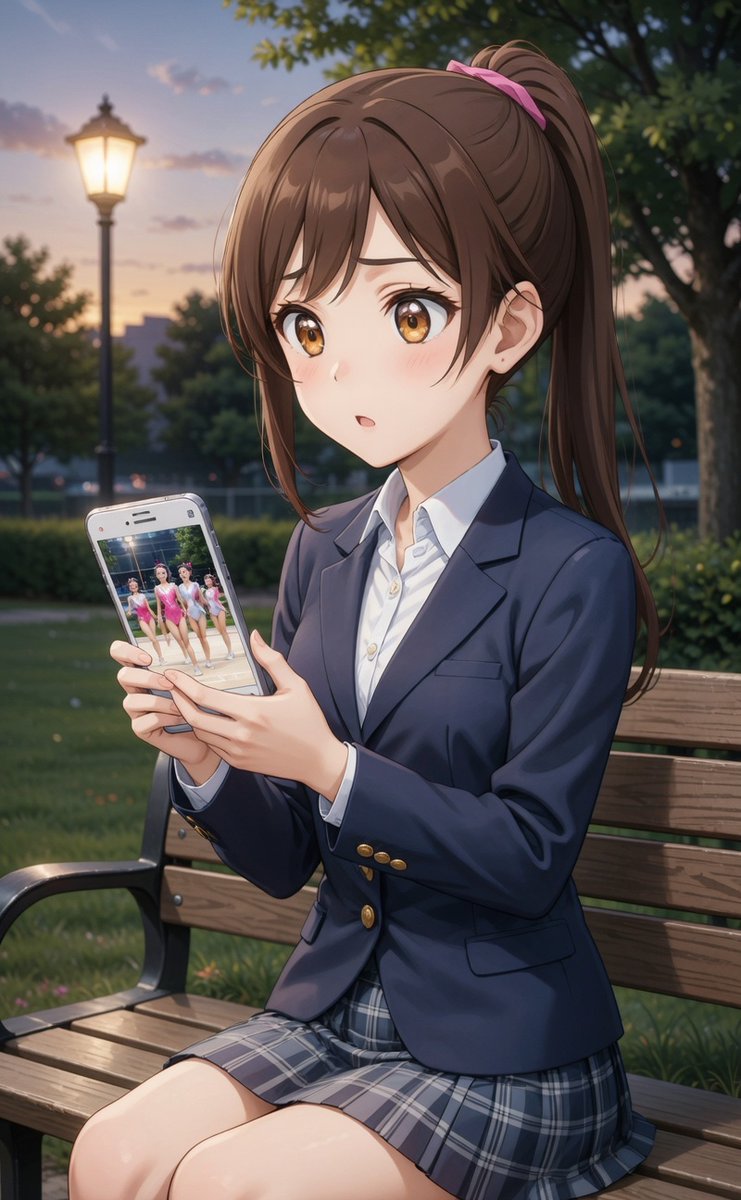 shinonomebreak's tweet image. #AIart #Grok3 レオタード姿から、制服姿や学生証も作れた