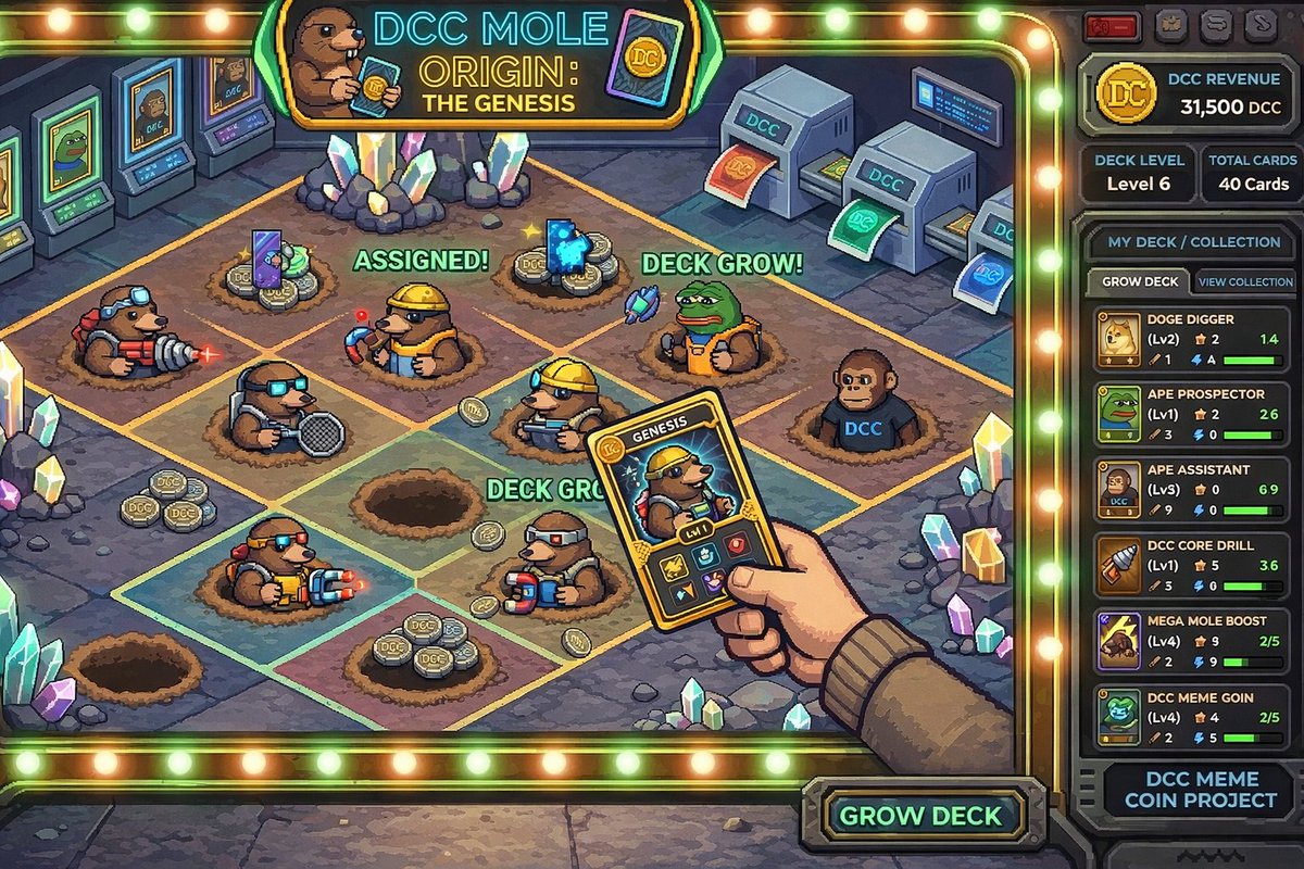 DeckCoin_DCC's tweet image. Whack, Stack, and GROW

Strategy meets memes. Collect DCC cards and level up your strategy in our first-ever Deck-Building game.

Show us your deck progress below

#DCC #DCCMeme #MemeCoin #GameFi #Web3Gaming #PixelArt #DeckBuilding #P2E #CryptoGame #DCCArmy