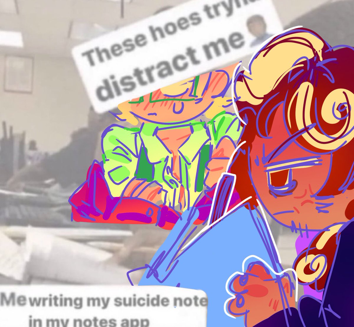 kitkatvantaz's tweet image. I'm not studying for this biology test ok #capchat