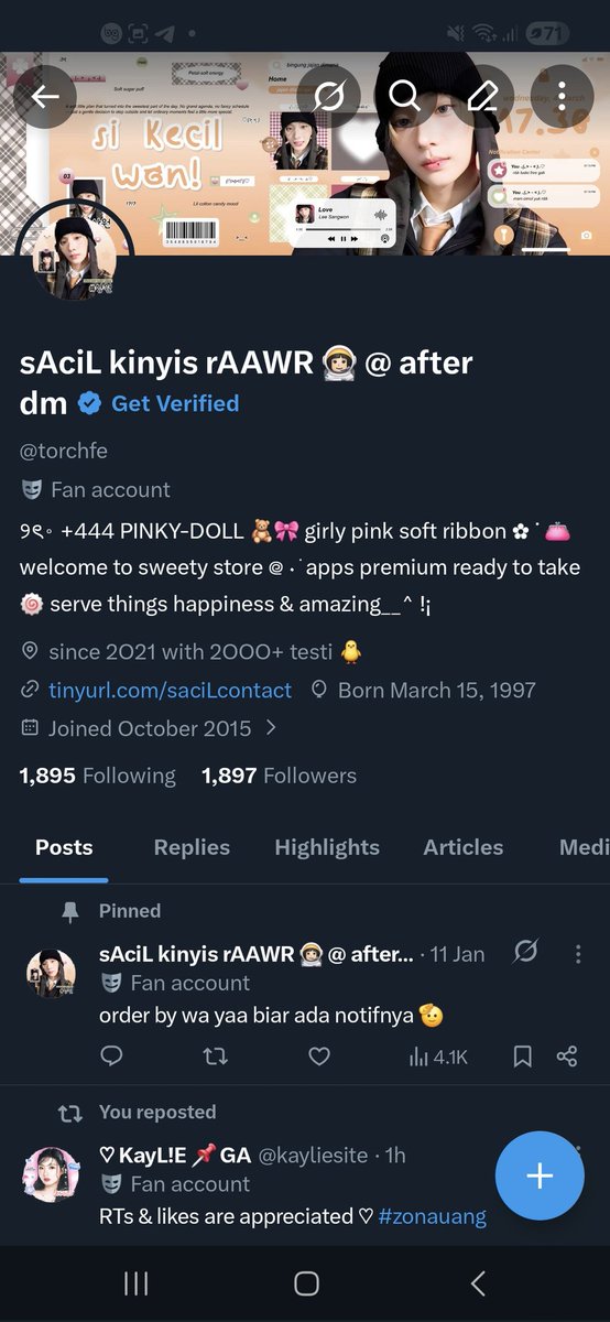 aciL ping! 🖇 NOKOS TELE 10K tweet media