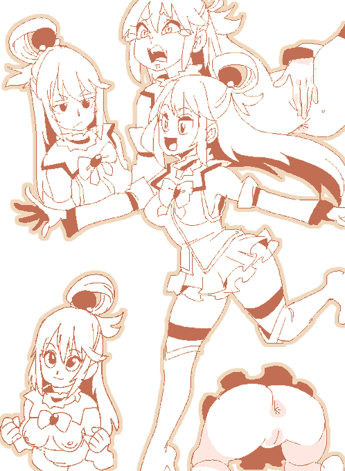 駄女神。
ありゃ、液タブの画面と色味が褪せてる。 