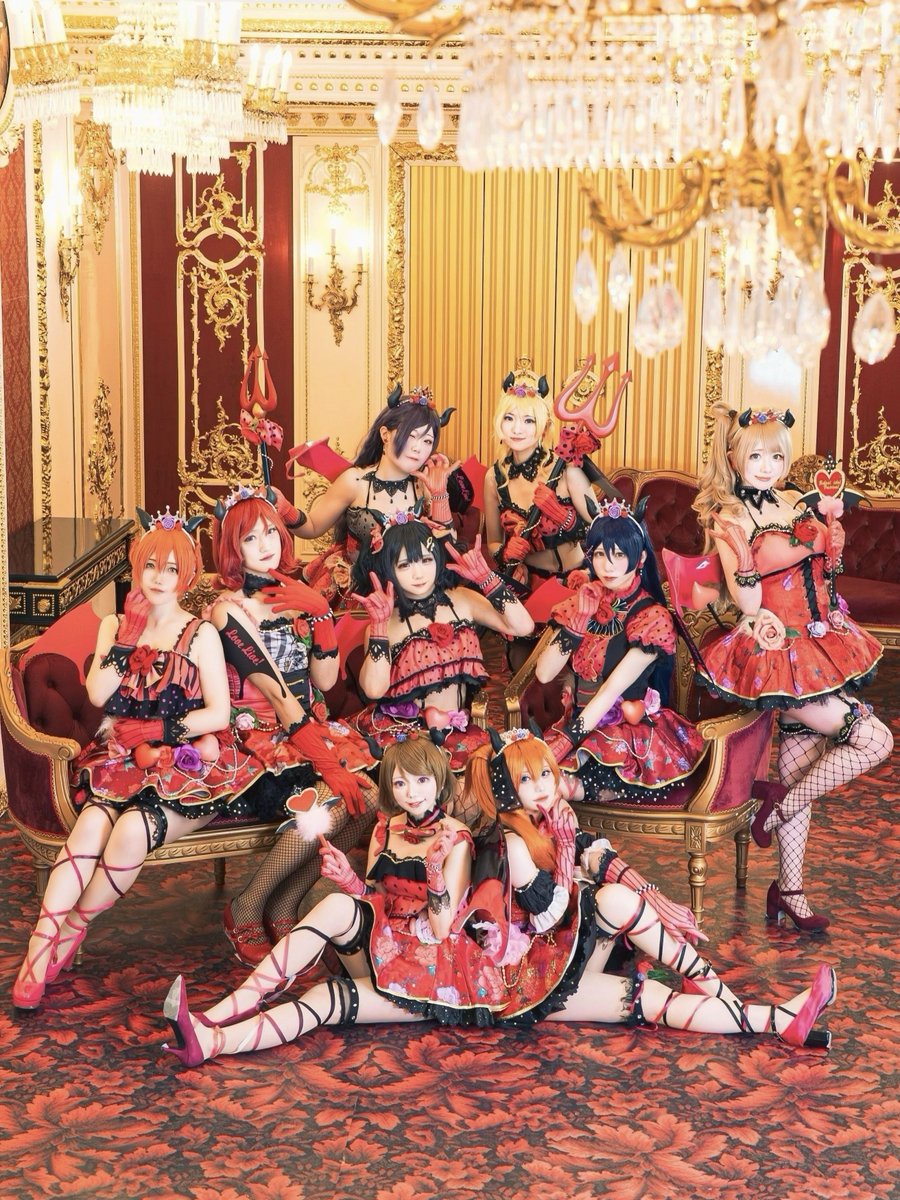aousa1120's tweet photo. ♡o｡+..:*♡o｡+..:*♡o｡+..:*♡o

　　　　Love Live! 
　　μ's  小悪魔覚醒後😈
　　　　　　  
♡o｡+..:*♡o｡+..:*♡o｡+..:*♡o

photo:@midouken1

#cosplay 
#0221小悪魔羽根Battlers https://t.co/Em3VcLngde