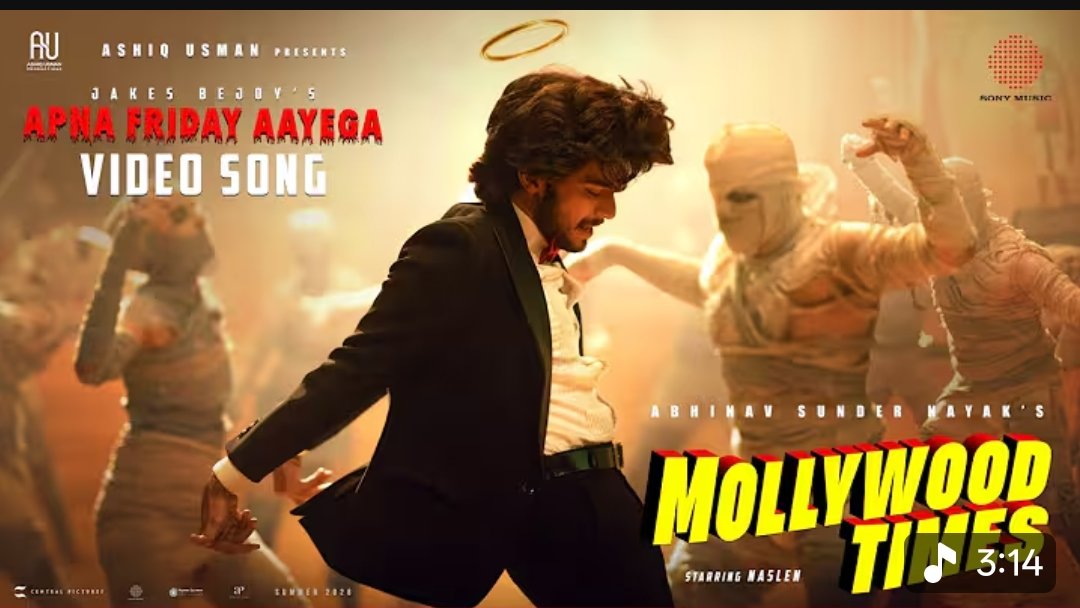 southpaw30here's tweet image. We have a new actor-singer combo in town!
#Naslen - Sanjith Hegde ✨❤️