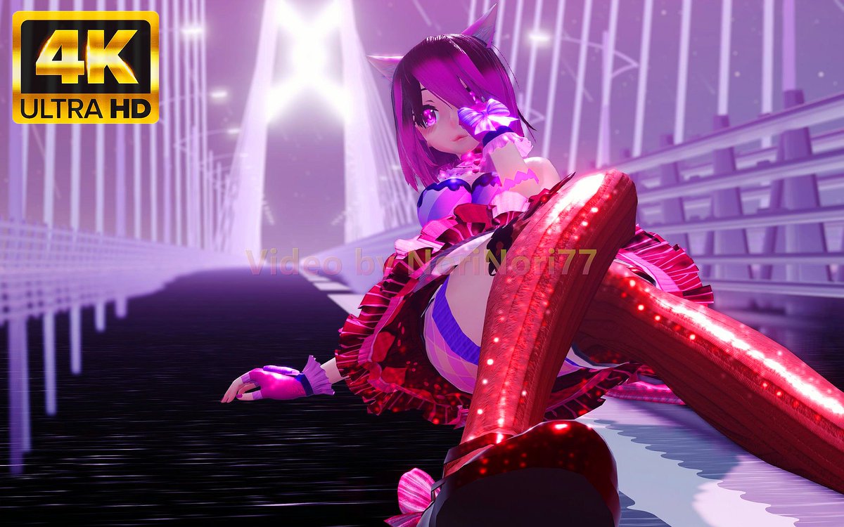 NoriNori775's tweet image. A cute new video update is here🍰🌸
Glitchtale Betty (Bete Noire) in a kawaii dress, dance as an adorable anime cat girl✨🐾
「Marine Bloomin'」Kano💖
Hope you enjoy this sweet &amp;amp; stylish vibe~
💃Watch now▶️youtu.be/Td1ssk-ab6Y

#Glitchtale #MMD #UndertaleAU #Anime #3DAnimation