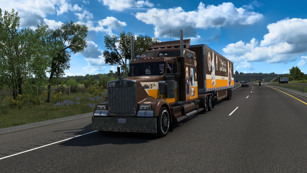 KiritoTrucker's tweet photo. Good Morning😎🌸🦅🦾🚂

@SCSsoftware 
#AmericanTruckSimulator 
#ATS 
#Kenworth 
#W900L 
#itasha 
#お隣の天使様にいつの間にか駄目人間にされていた件
#OtonarinoTenshisama
#椎名真昼
#BestCommunityEver https://t.co/kZrj39Uggv