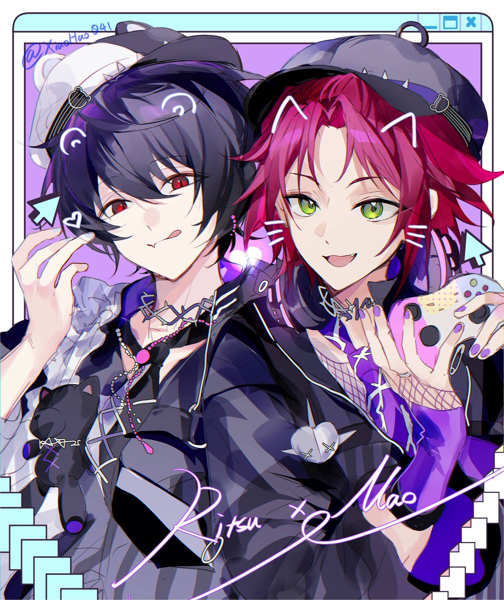 XiaoHao041's tweet photo. 🎮💜💖りつまお💕 https://t.co/1NCMZpUt6y