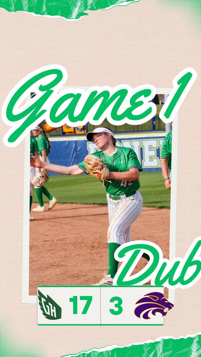 Green Hill Softball tweet media