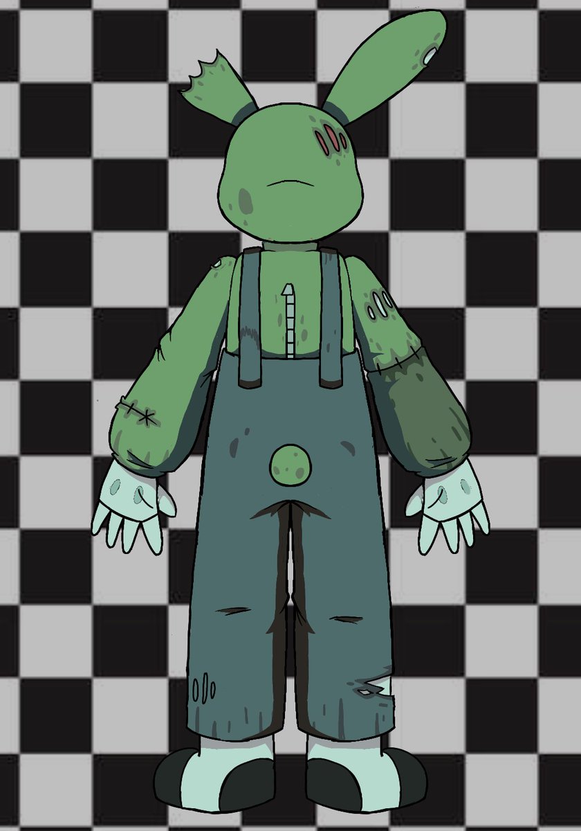 DaRealGarPa's tweet photo. Aqui esta mi concepto de "Springtrap sin copyright" para Pillar Chase 2, les presento a LuckyBun, o "The Atraction"

#pillarchase2 #roblox https://t.co/wtMnPfqLrP
