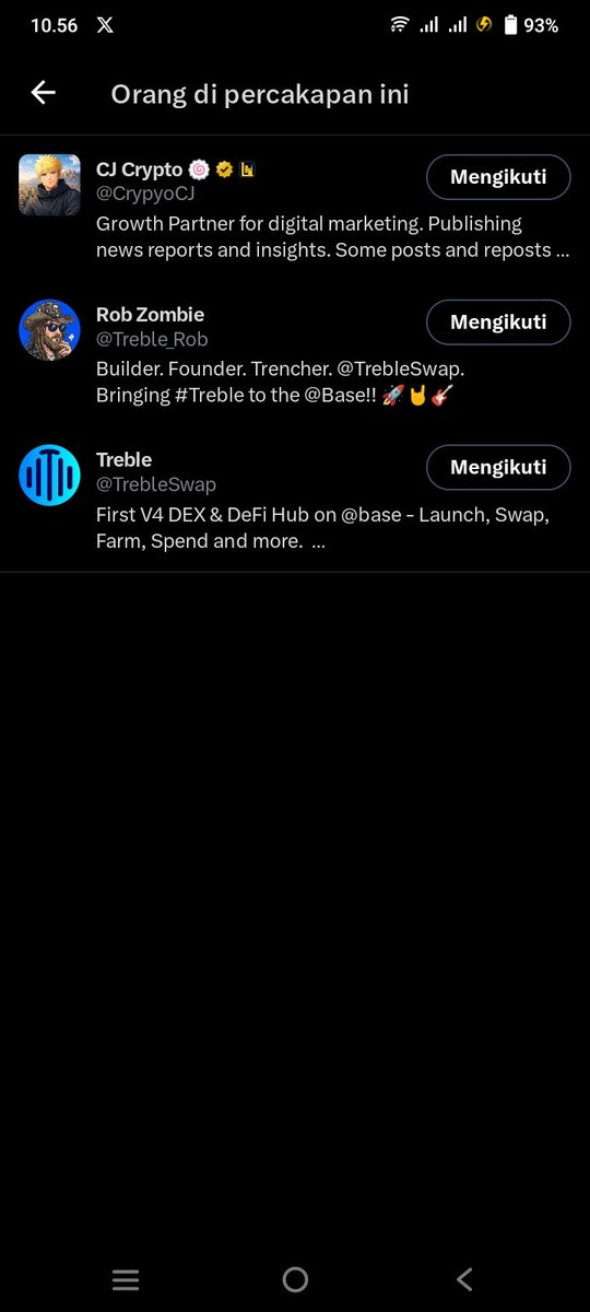 Benluweeh's tweet photo. @CrypyoCJ @TrebleSwap @Treble_Rob Done https://t.co/6ECDdqWwv9