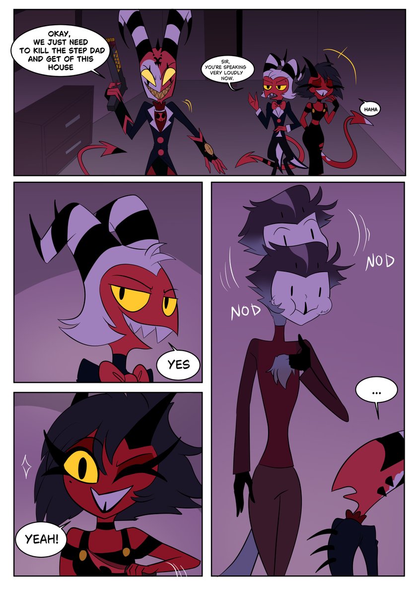 Rosy_Fun_'s tweet image. 😁Comm by Gothy goats16 (Patreon)✨💖 #helluvaboss #stolas #blitz