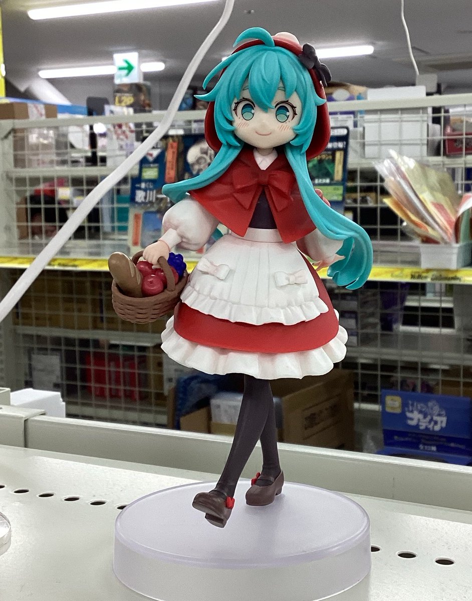おまとめ専用出品　ビンテージフェーブ　13個　赤ずきんちゃん 新製品入荷情報！】 「デスクトップフェアリー 初音ミク 赤ずきんver
