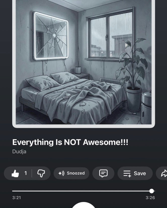 TheRealDudja's tweet image. New song out now #newsong #everythingisnotawesome #lifesucks #everythingiseffed #pop